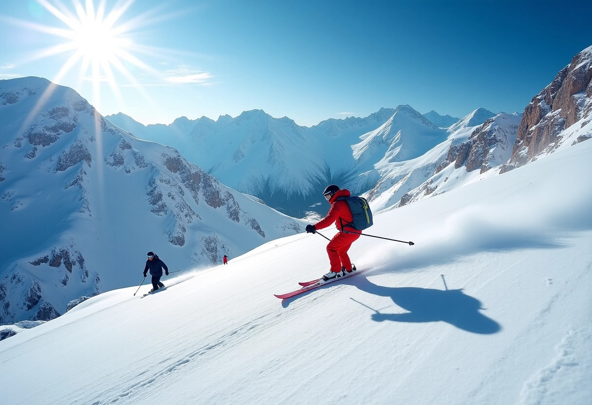 enneigement + les arcs